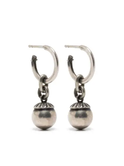 WERKSTATT:MÜNCHEN bead-charm earring - Silver