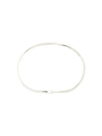 WERKSTATT:MÜNCHEN thin hook bracelet - Silver