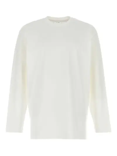 Y-3 graphic long-sleeve T-shirt - White