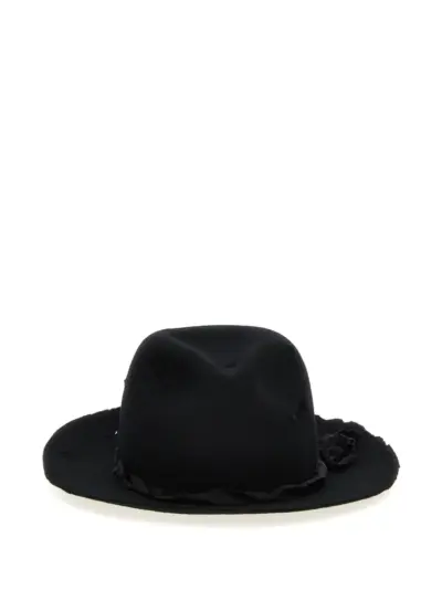 Yohji Yamamoto Soft hat - Black