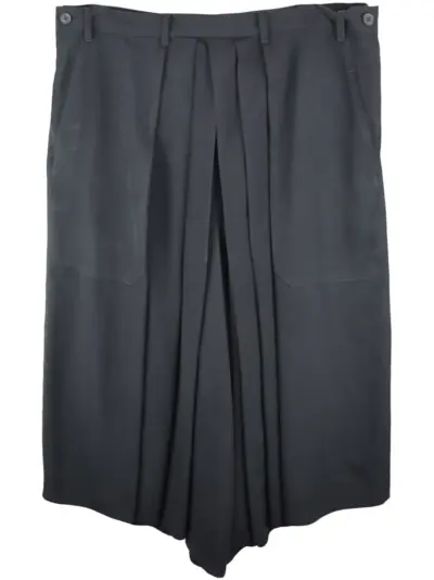 Yohji Yamamoto pleated trousers - Grey