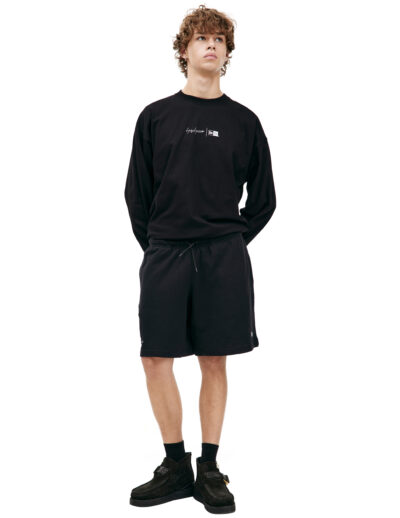 Yohji Yamamoto x NEW ERA logo shorts