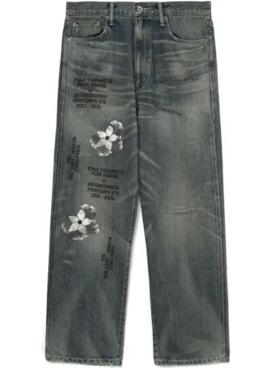 Yohji Yamamoto x Neighborhood Savage jeans - Blue