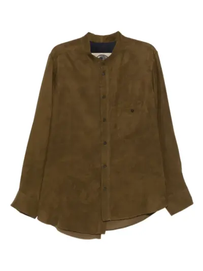 Ziggy Chen silk shirt - Green