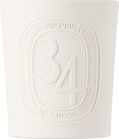 diptyque Large 34 Boulevard Saint Germain Candle