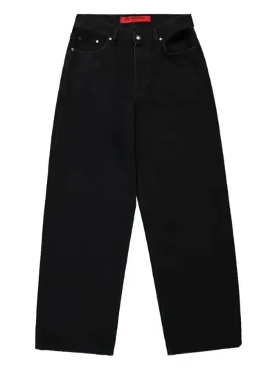 032c Down To Earth five-pocket jeans - Black