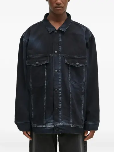 032c Goya washed denim jacket - Blue