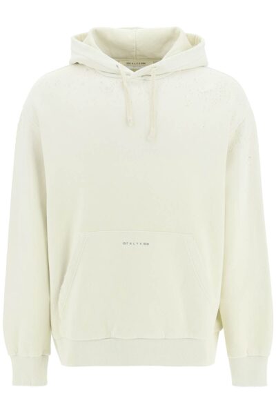 1017 ALYX 9SM Hoodie With Distressed Details