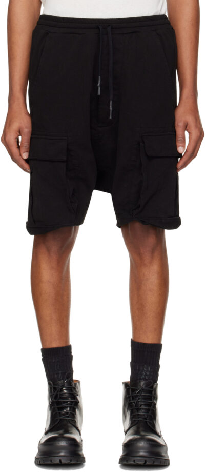 11 by Boris Bidjan Saberi Black P40 Shorts