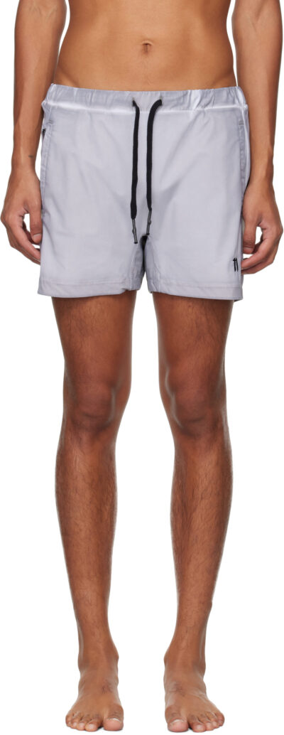 11 by Boris Bidjan Saberi Gray ST SW1 Swim Shorts