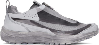 11 by Boris Bidjan Saberi Gray Salomon Edition Bamba 2 Low V2 Sneakers