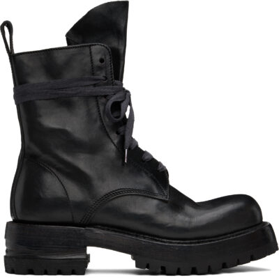 A DICIANNOVEVENTITRE Black Zac Low Boots