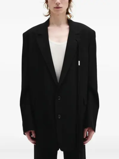 Ann Demeulemeester Anthoon blazer - Black