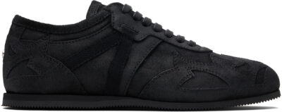 Ann Demeulemeester Black Milton Low-Top Boxing Sneakers