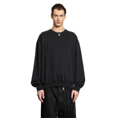 Ann Demeulemeester PRINT BRUSHED SWEATSHIRT