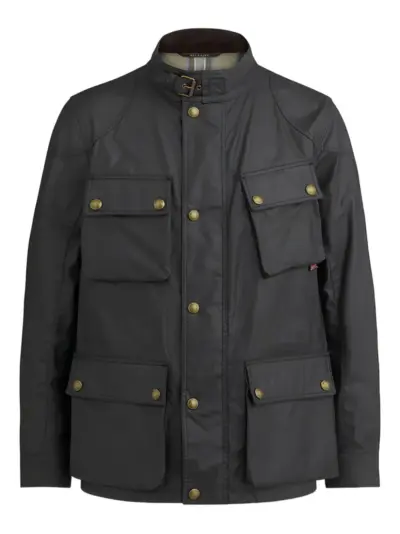 Belstaff patch-pocket military jacket - Black