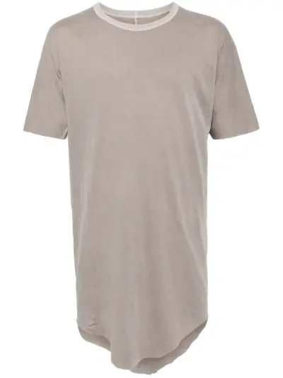 Boris Bidjan Saberi round-neck T-shirt - Neutrals