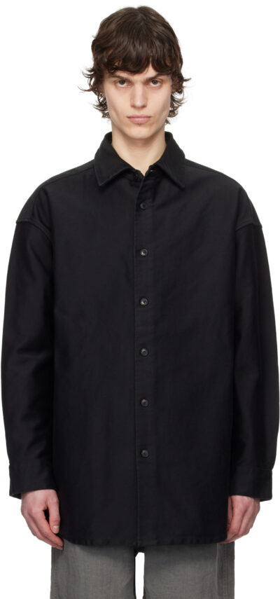 CASEY CASEY Black Volumer Shirt