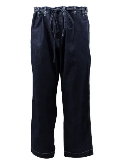 Casey Casey drawstring pocket trousers - Blue