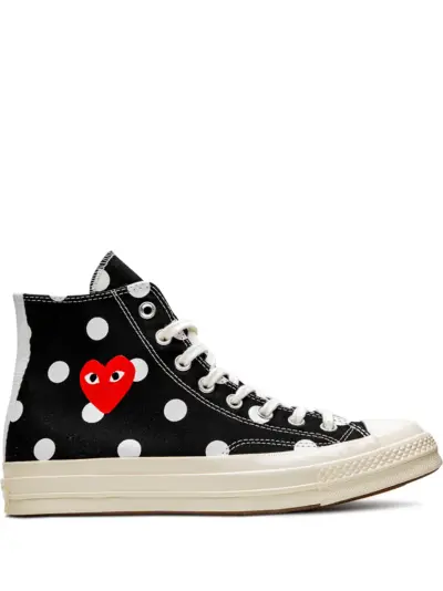 Comme Des Garçons Play x Converse Chuck 70 Hi sneakers - Black