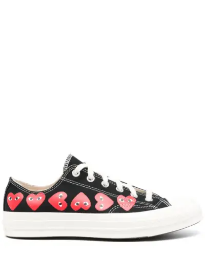 Comme Des Garçons Play x Converse Chuck 70 Multi Heart sneakers - Black
