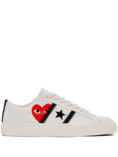Comme Des Garçons Play x Converse One Star Academy Pro sneakers - White