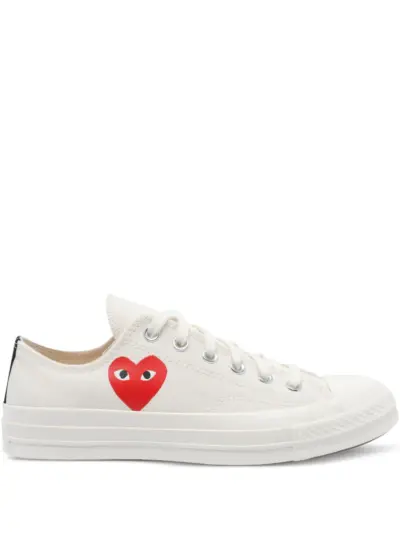 Comme Des Garçons Play x Converse heart-detail Chuck Taylor sneakers - White