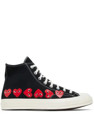 Comme Des Garçons Play x Converse x Converse Chuck Taylor All Star 70 Hi sneakers - Black