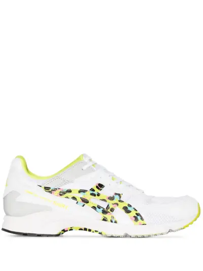 Comme Des Garçons Shirt x Asics Tarther leopard-print sneakers - White