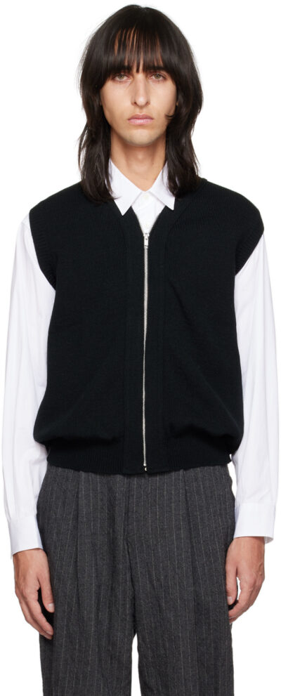 Comme des Garçons Homme Deux Black Lochaven Of Scotland Edition Vest