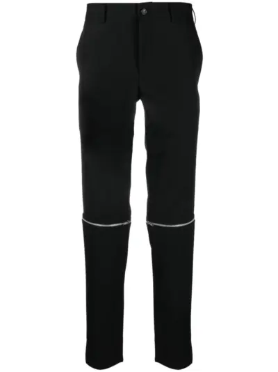 Comme des Garçons Homme Plus detachable-legs wool trousers - Black