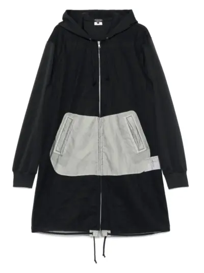 Comme des Garçons Homme Plus lace-detailing jacket - Black