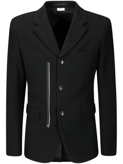 Comme des Garçons Homme Plus single-breasted blazer - Black