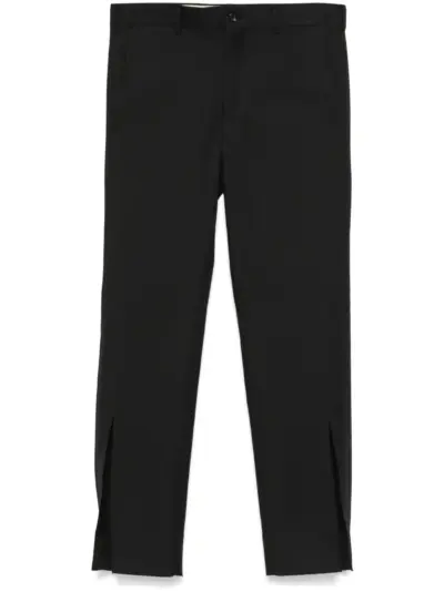 Comme des Garçons Homme Plus tapered trousers - Black