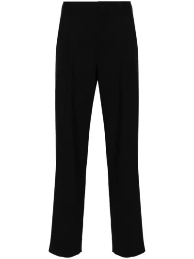 Comme des Garçons Homme Plus two-way tapered wool trousers - Black