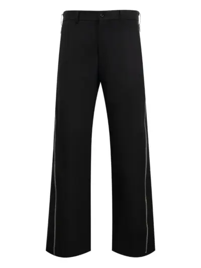 Comme des Garçons Homme Plus zip-embellished trousers - Black