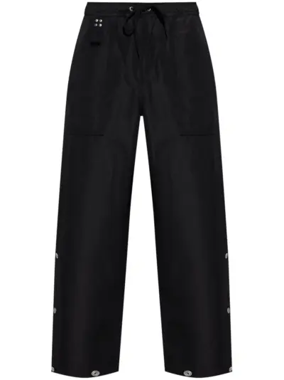 Comme des Garçons Homme decorative button trousers - Black