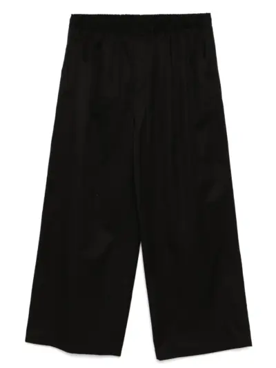 Comme des Garçons Homme relaxed cotton trousers - Black