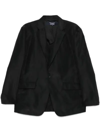 Comme des Garçons Homme shantung blazer - Black