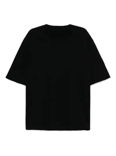 Devoa cotton T-shirt - Black