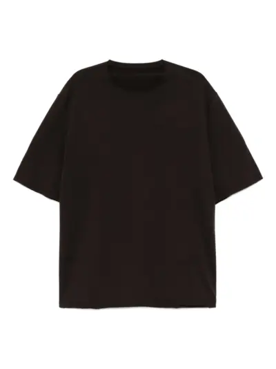 Devoa cotton T-shirt - Brown