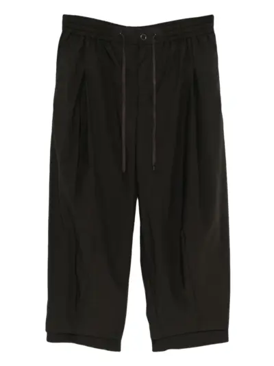 Devoa cotton trousers - Brown