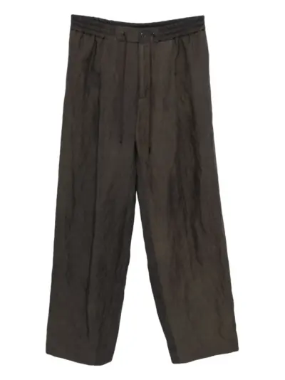 Devoa loose-fit trousers - Grey