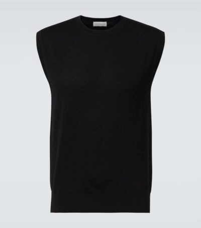 Dries Van Noten Cotton sweater vest