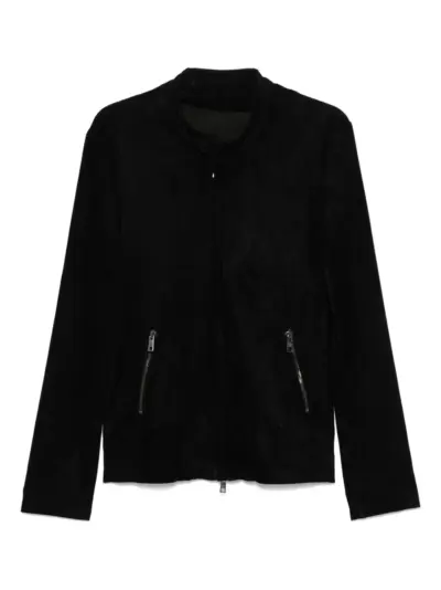 Giorgio Brato suede jacket - Black