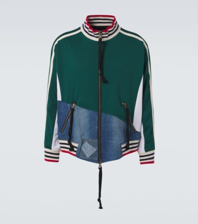 Greg Lauren Denim track jacket