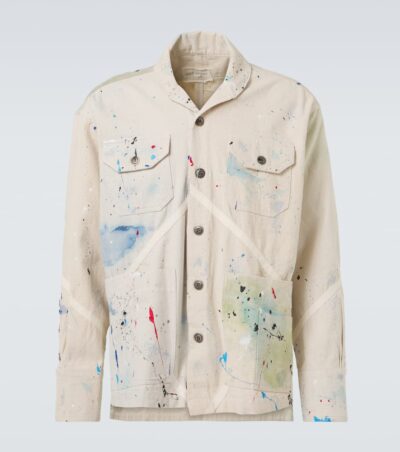 Greg Lauren Painter cotton field jacket