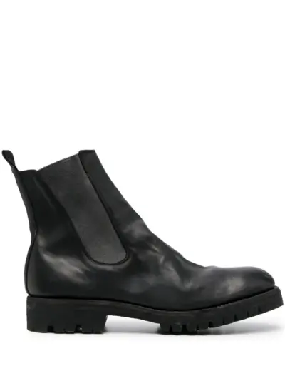 Guidi chelsea ankle boots - Black
