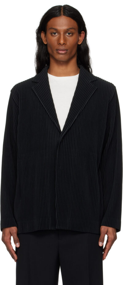 HOMME PLISSÉ ISSEY MIYAKE Black Basics Blazer