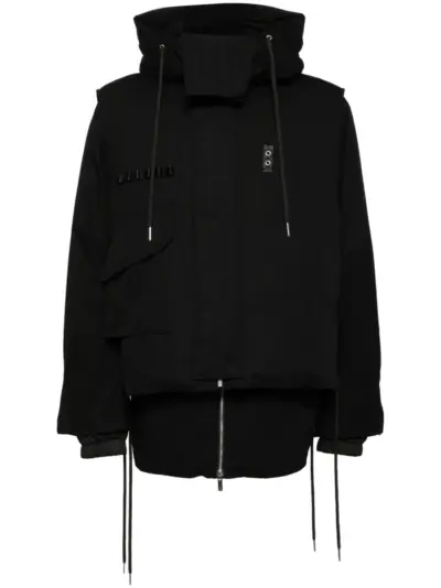 Helmut Lang Arctic double puffer jacket - Black